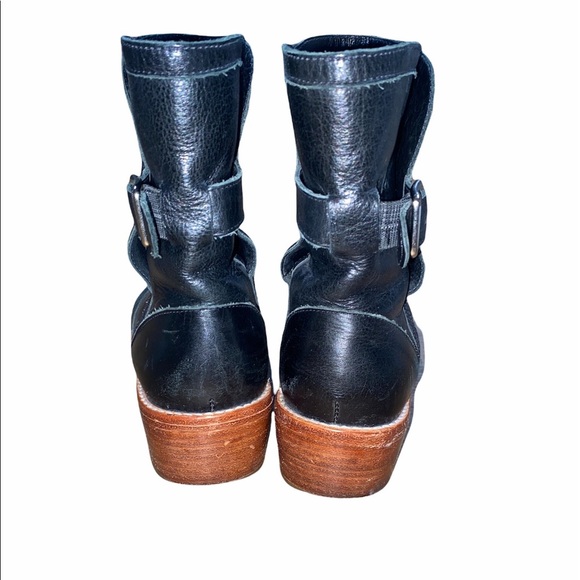 Loeffler Randall size 5 1/2 black leather boots - Picture 7 of 11